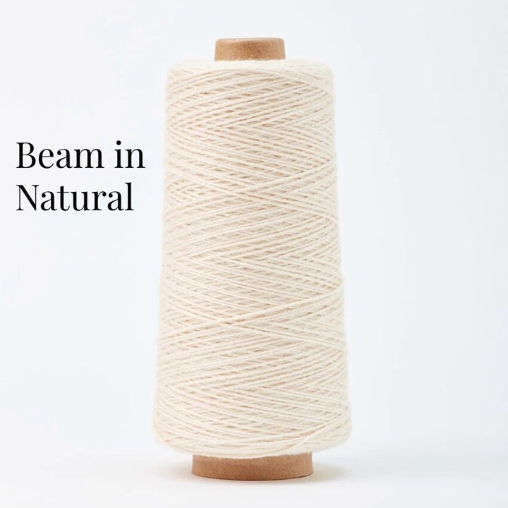 Gist Beam 3/2 organic cotton weaving yarn NATURAL