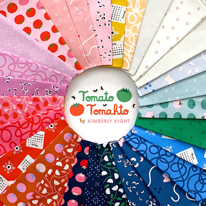 Tomato Tomahto Canvas Autumn Noodles Fabric for Ruby Star Society / RS3036 17L / Half yard continuous cut