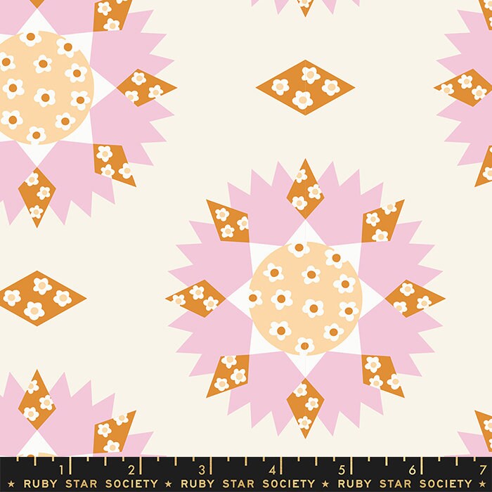 Lil Sunpatch Cream Soda Fabric by Kimberly Kight for Ruby Star Society / RS3053 12/ Half yard continuous cut