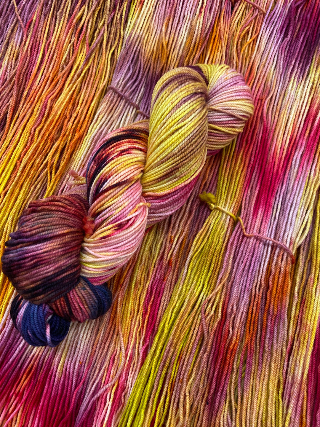 FIGment of Your Imagination - Hand dyed yarn - Mohair - Fingering - Sock - DK - Sport - Worsted - Bulky - Variegated yarn