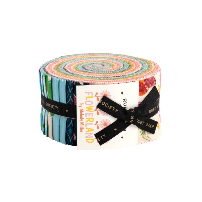 Flowerland by Melody Miller for Ruby Star Society Jelly Roll