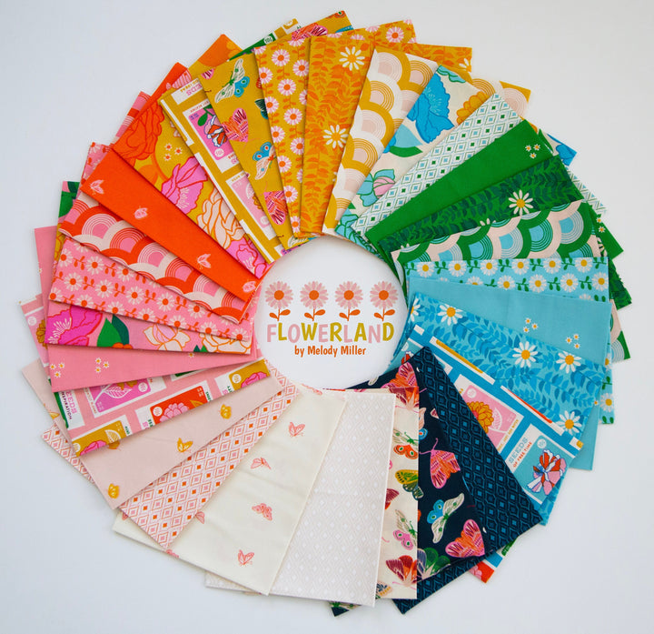 Flowerland by Melody Miller for Ruby Star Society Jelly Roll